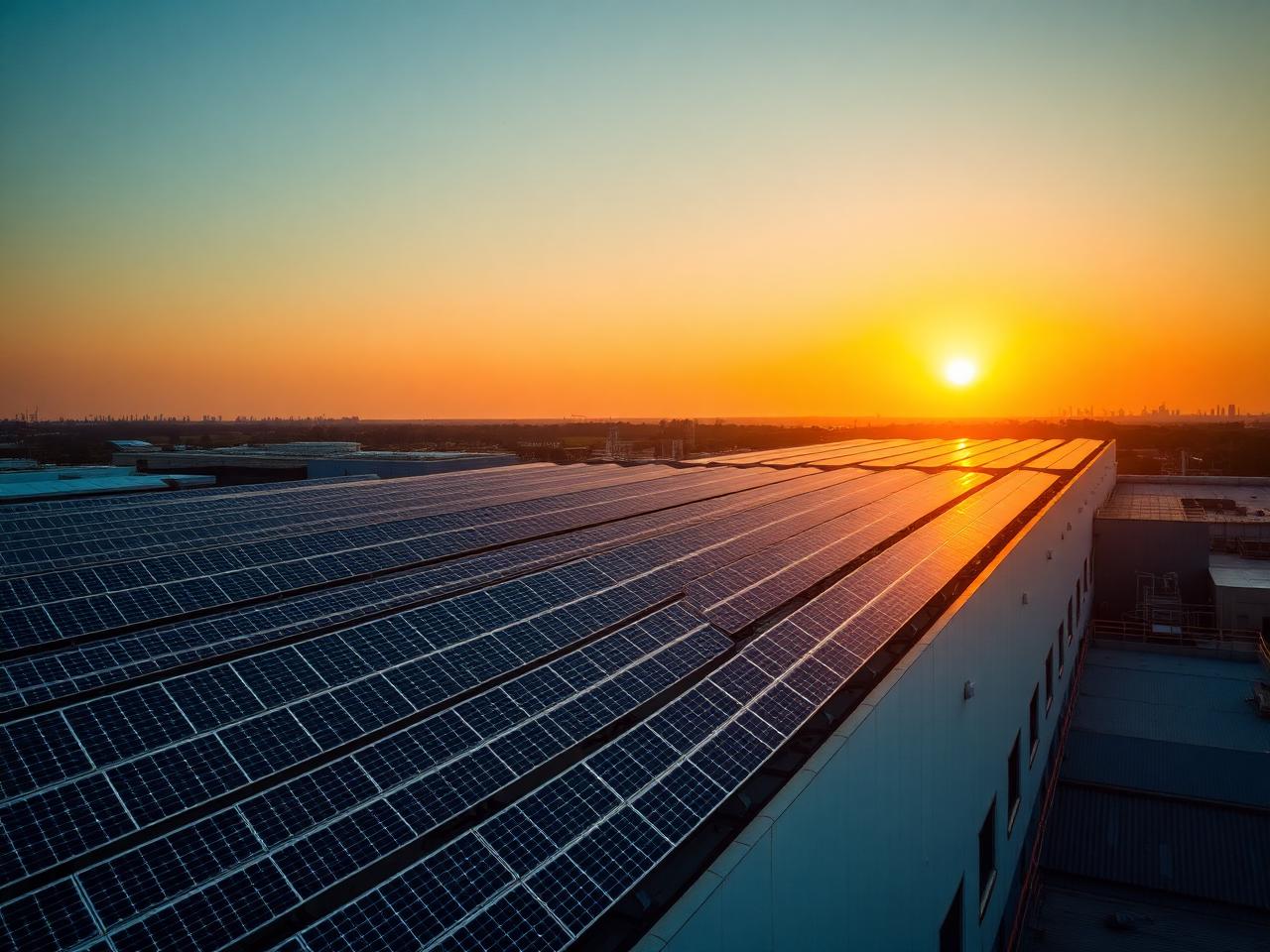 Industrie-PV 1,2 MWp